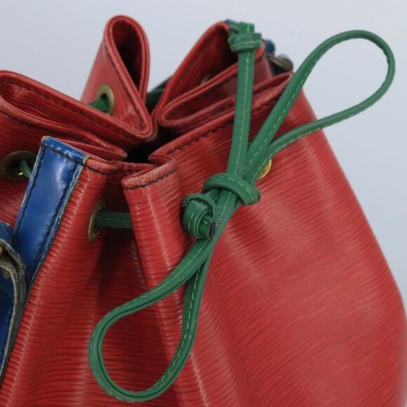 LOUIS VUITTON Epi Toriko Color Noe ShoulderBag Red Blue Green M44084 Auth 99059 - Picture 7 of 15